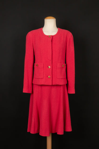 Ensemble tailleur rose Chanel