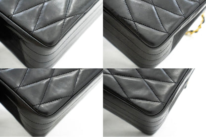 CHANEL Vintage Envelope Chain Shoulder Bag Flap Quilted Lambskin k32
