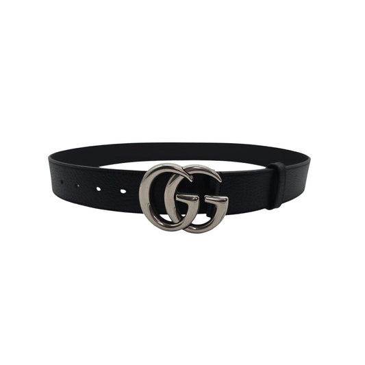 Gucci 40mm GG Textured Dollar Calfskin Belt Sz 95/38