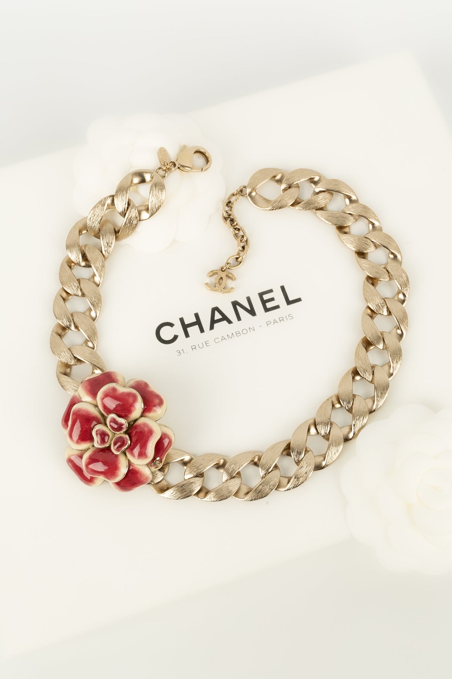 Collier camlia Chanel Automne 2008