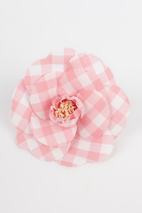 Broche camlia Chanel 1990's