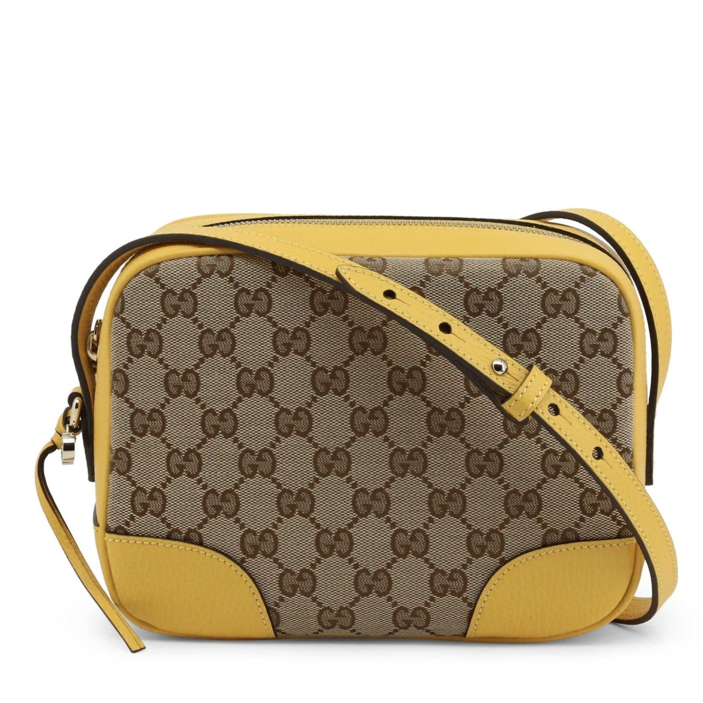 Gucci Canvas Supreme Camera Bag Yellow