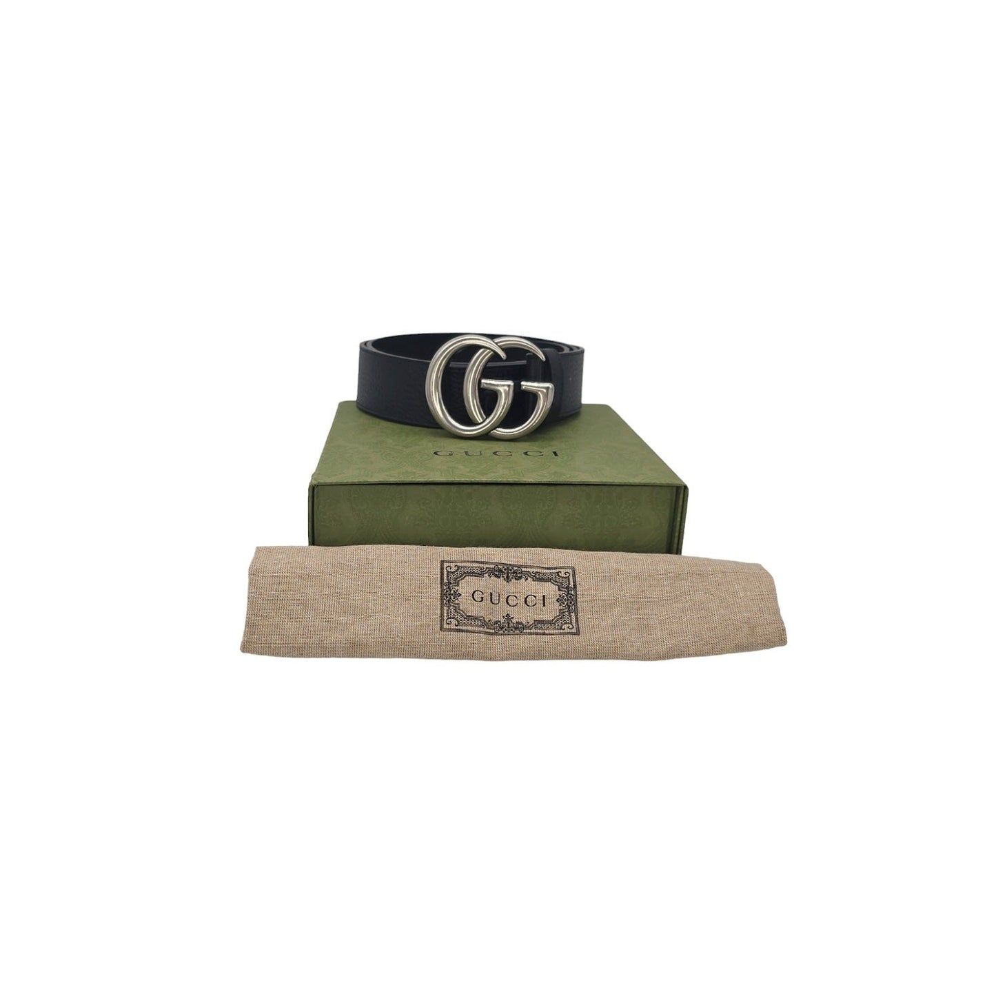Gucci 40mm Leather Marmont Belt Sz 40