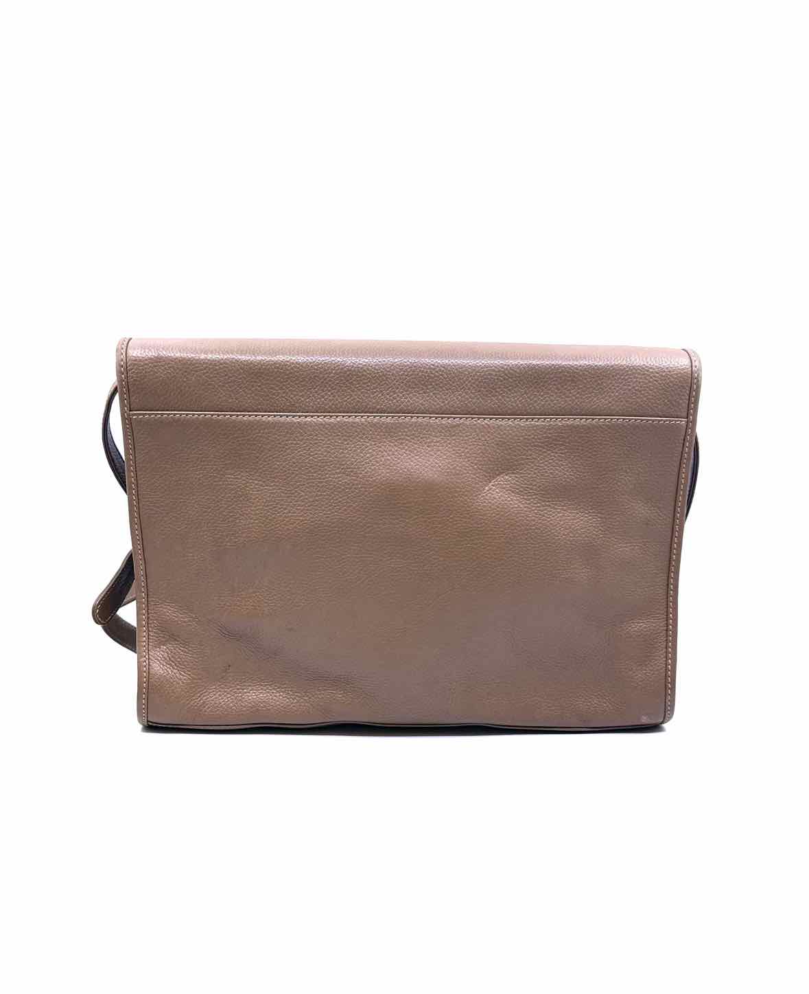 GUCCI Beige Leather Solid Handbag