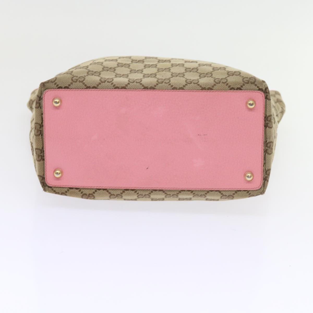 GUCCI GG Canvas Tote Bag Beige 120836  bs10424