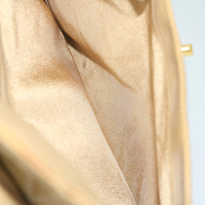 CHANEL Shoulder Bag Patent leather Beige CC bs10487