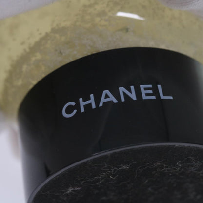 CHANEL Snow Globe plastic Black Clear CC bs12466