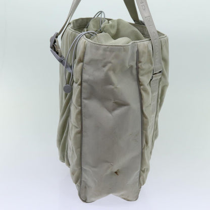 CHANEL Sports Line Tote Bag Canvas Gray CC bs13030