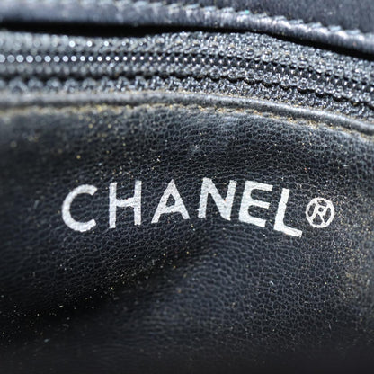 CHANEL Matelasse Turn Lock Waist bag Leather Black CC bs13970