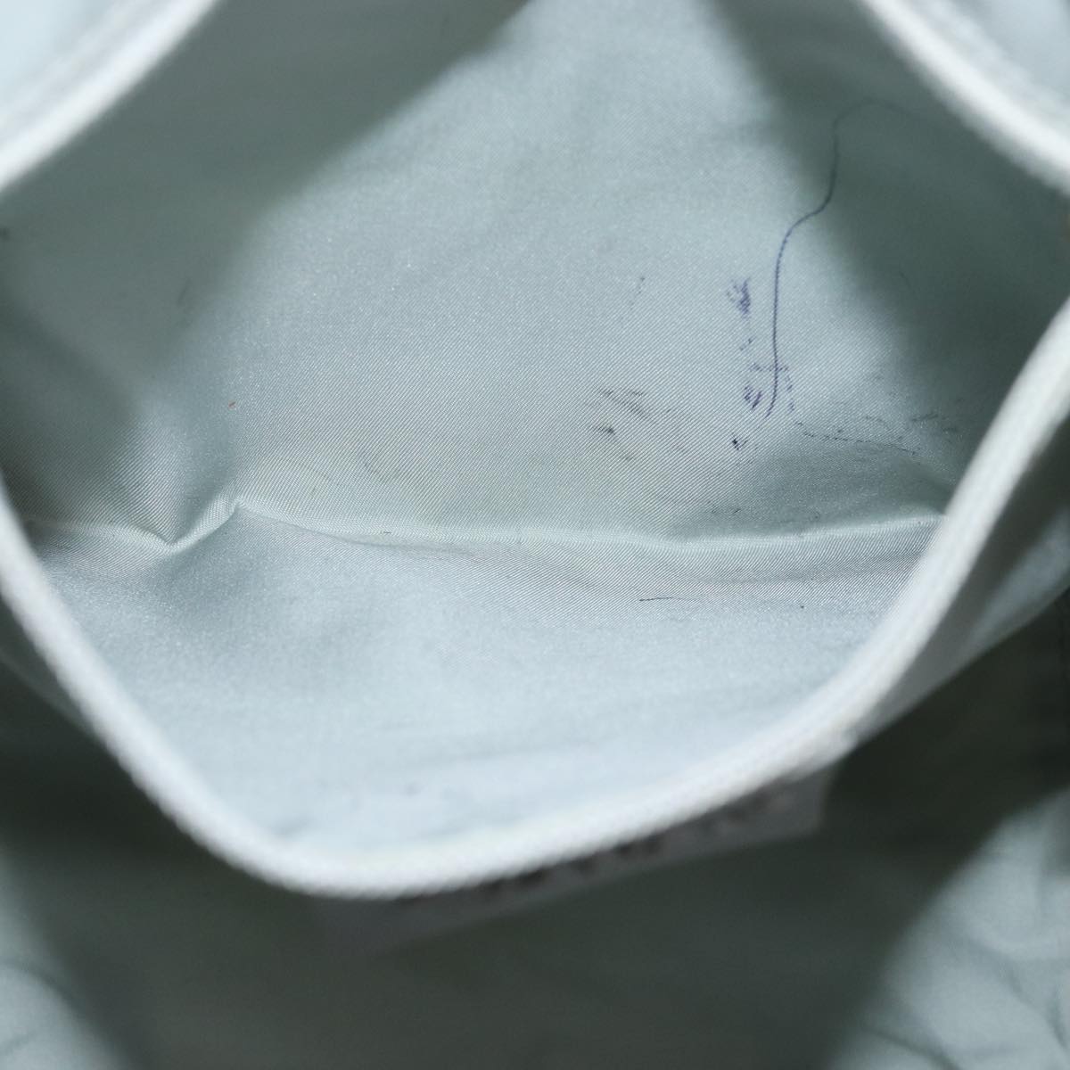 CHANEL Tote Bag Nylon White CC bs14294