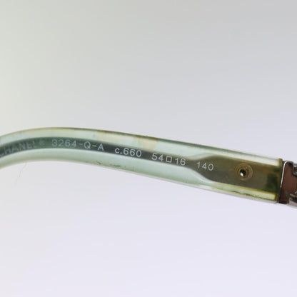 CHANEL Sunglasses plastic Clear CC bs14628