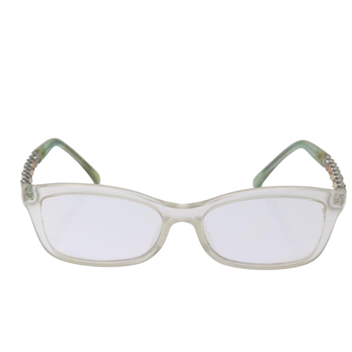 CHANEL Sunglasses plastic Clear CC bs14628