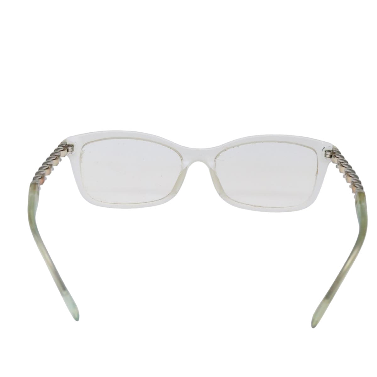 CHANEL Sunglasses plastic Clear CC bs14628