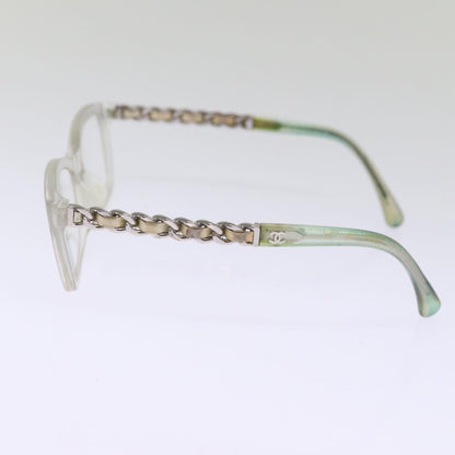 CHANEL Sunglasses plastic Clear CC bs14628
