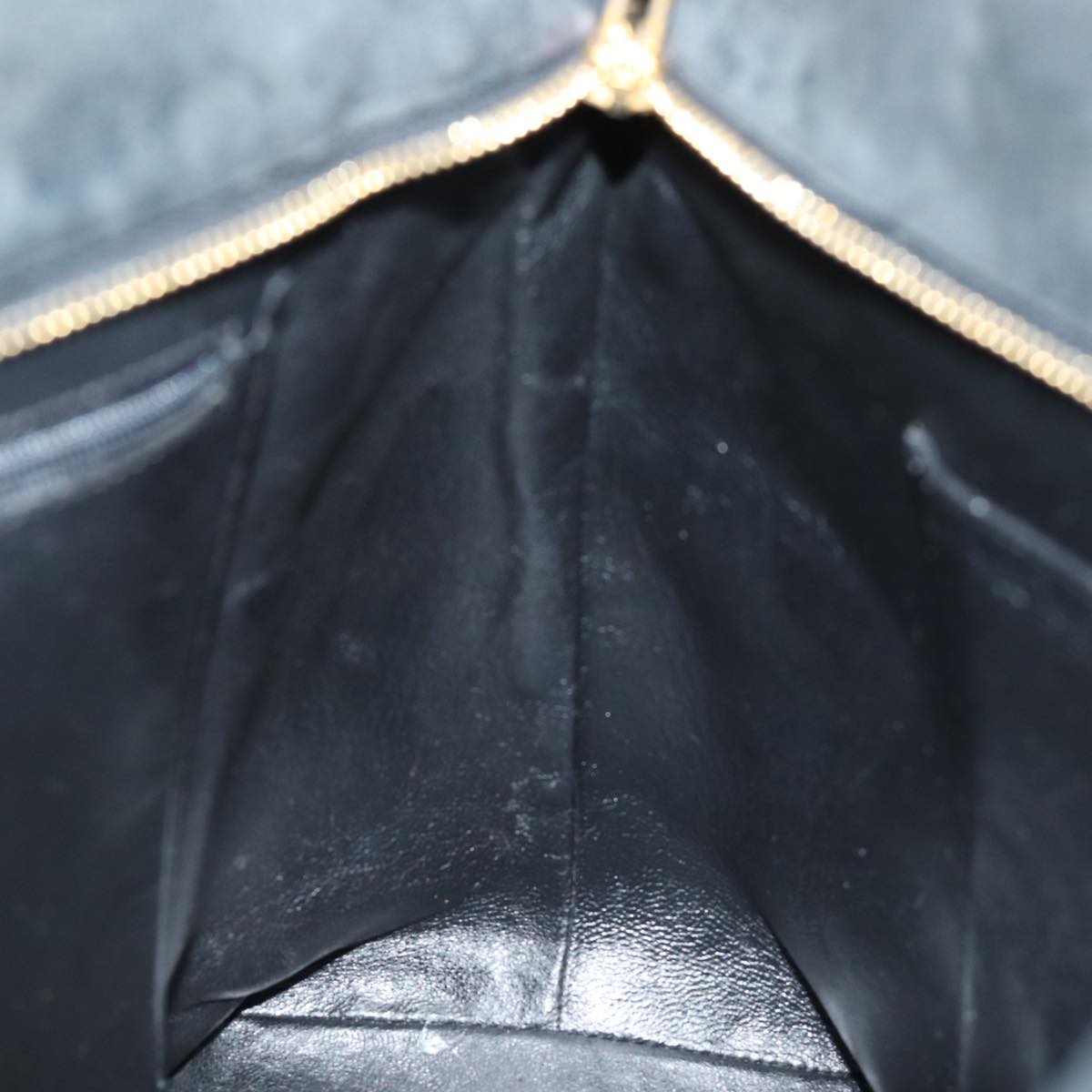 CHANEL Matelasse Tote Bag Suede Standard Black CC bs14754