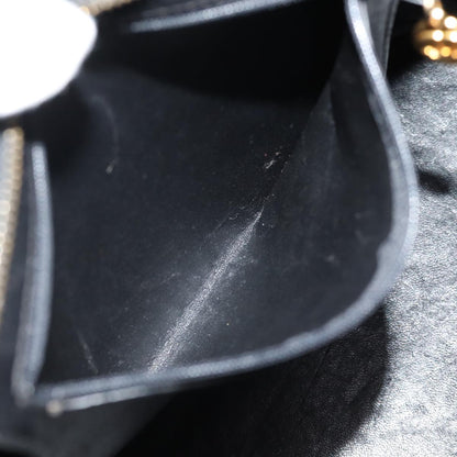 CHANEL Matelasse Tote Bag Suede Standard Black CC bs14754