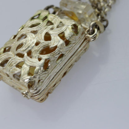 CHANEL Chain Perfume 2Set Gold Silver CC bs14879