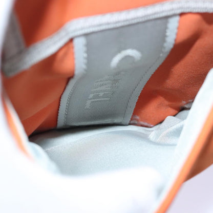 CHANEL Choco Bar Sports Line Shoulder Bag Nylon Orange CC bs15857