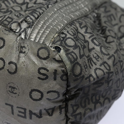 CHANEL Unlimited Tote Bag Nylon Silver CC bs16364