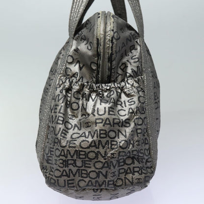 CHANEL Unlimited Tote Bag Nylon Silver CC bs16364