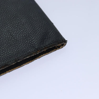 CHANEL COCO Mark Note Cover Caviar Skin Black CC bs16686