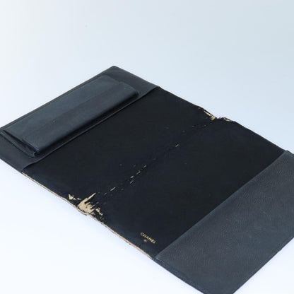 CHANEL COCO Mark Note Cover Caviar Skin Black CC bs16686