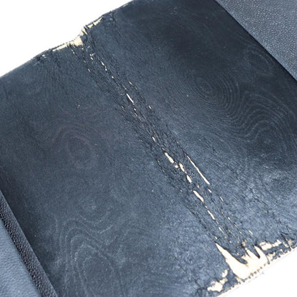 CHANEL COCO Mark Note Cover Caviar Skin Black CC bs16686