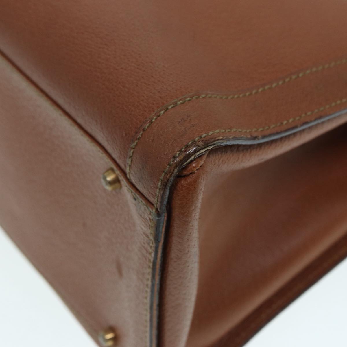 GUCCI Bamboo Hand Bag Leather Brown Gold 002 1186 0260  bs17019