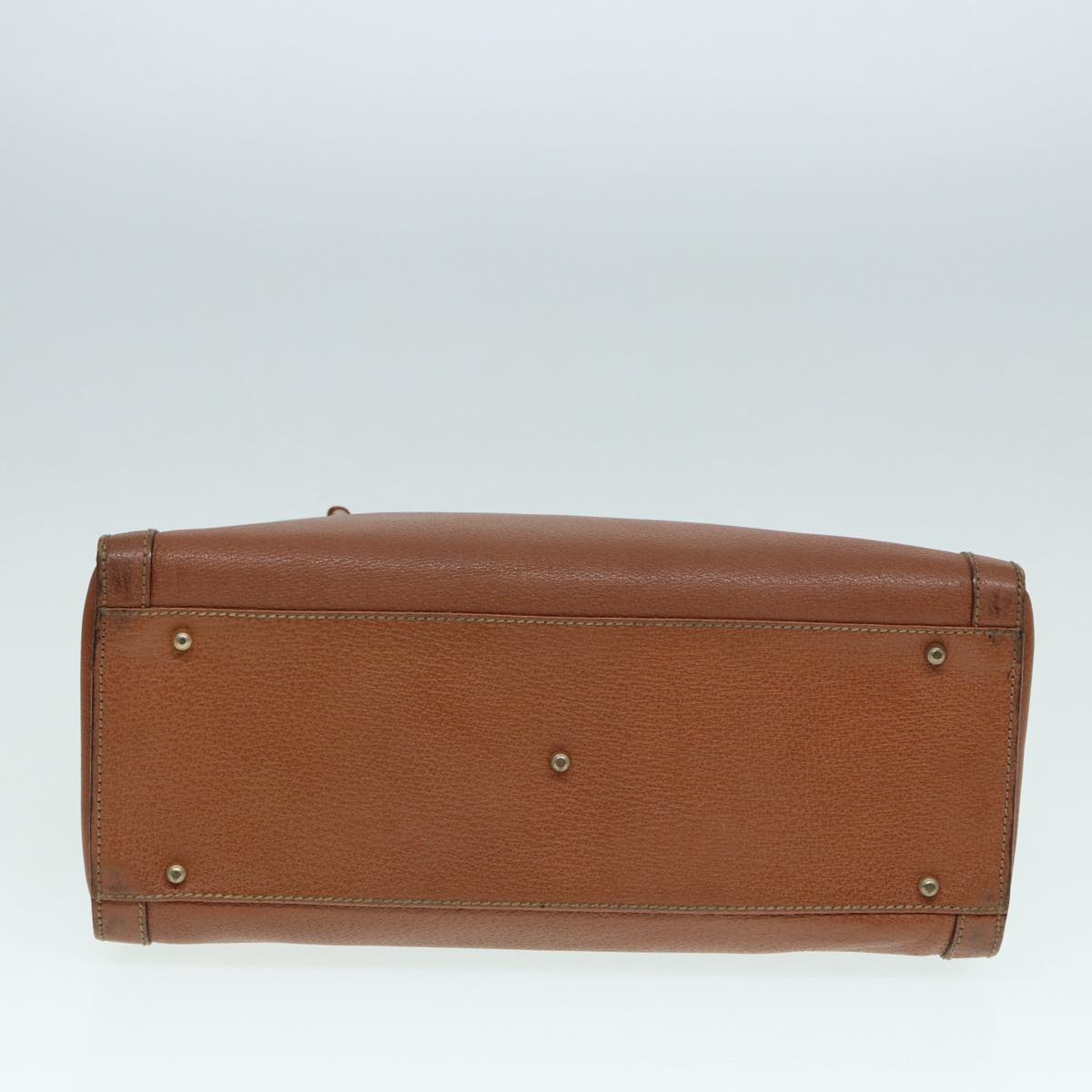 GUCCI Bamboo Hand Bag Leather Brown Gold 002 1186 0260  bs17019