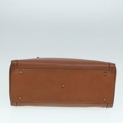 GUCCI Bamboo Hand Bag Leather Brown Gold 002 1186 0260  bs17019