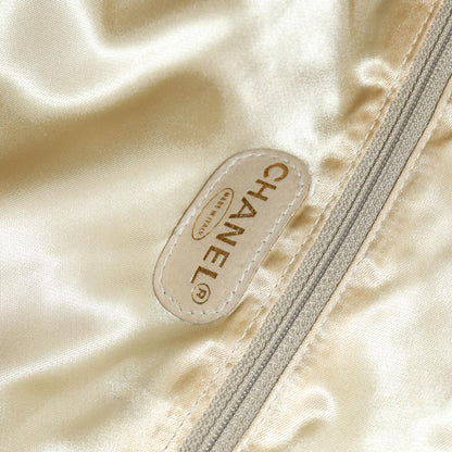CHANEL Matelasse Chain Crash Shoulder Bag Canvas Red Gold CC bs17125