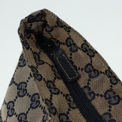GUCCI GG Canvas Sherry Line Tote Bag Red Navy Silver 131228  bs17358