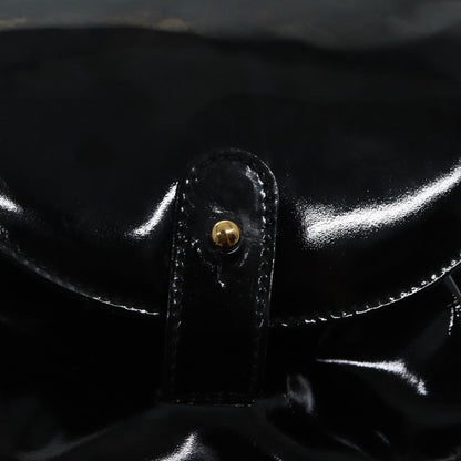 GUCCI Bamboo Backpack Enamel Black Gold 003 3444 0030  bs17710