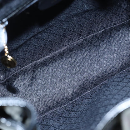 GUCCI Bamboo Backpack Enamel Black Gold 003 3444 0030  bs17710