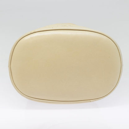 CHANEL Shoulder Bag Lamb Skin Beige Gold CC bs17904