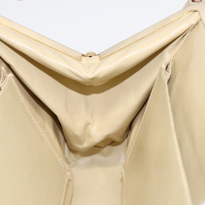 CHANEL Chain Shoulder Bag cotton Beige CC bs18003