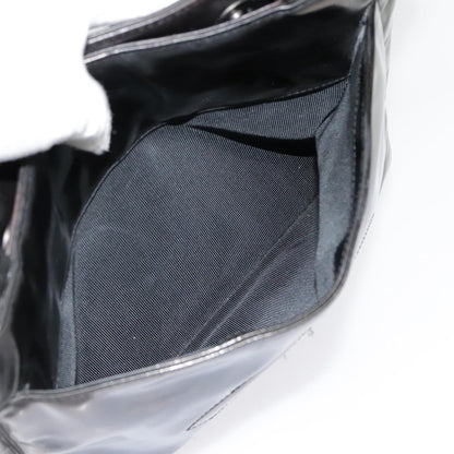 CHANEL Tote Bag Patent leather Black CC bs18064