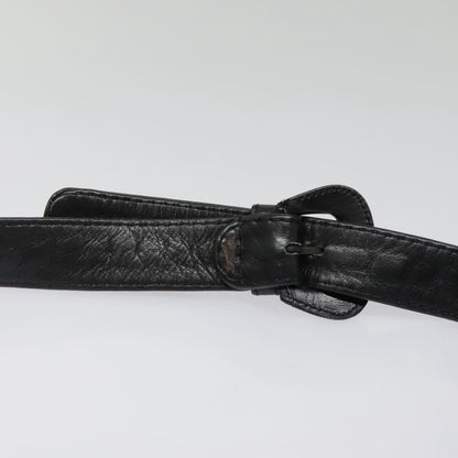 CHANEL Chain Waist bag Lamb Skin Black Gold CC bs18476