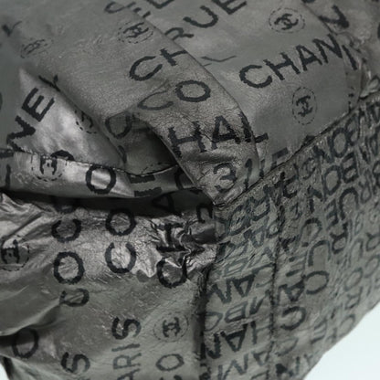 CHANEL Unlimited Tote Bag Nylon Silver CC bs18573