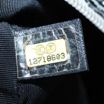 CHANEL Unlimited Tote Bag Nylon Silver CC bs18573