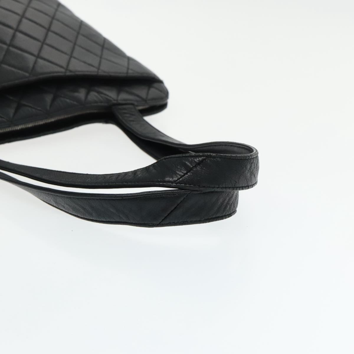 CHANEL Matelasse Tote Bag Caviar Skin Black CC bs18884