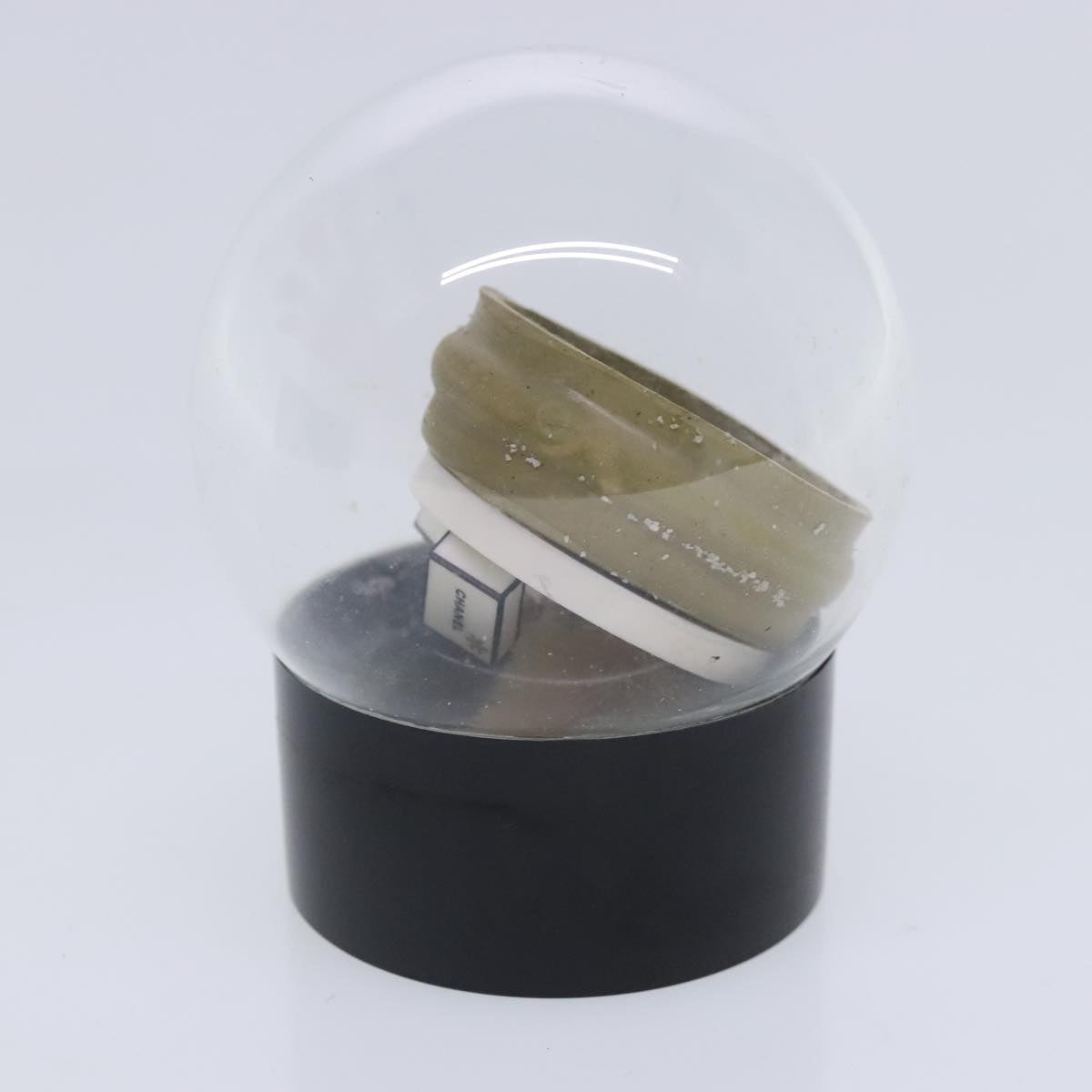 CHANEL Snow Globe 2Set Clear CC bs18933