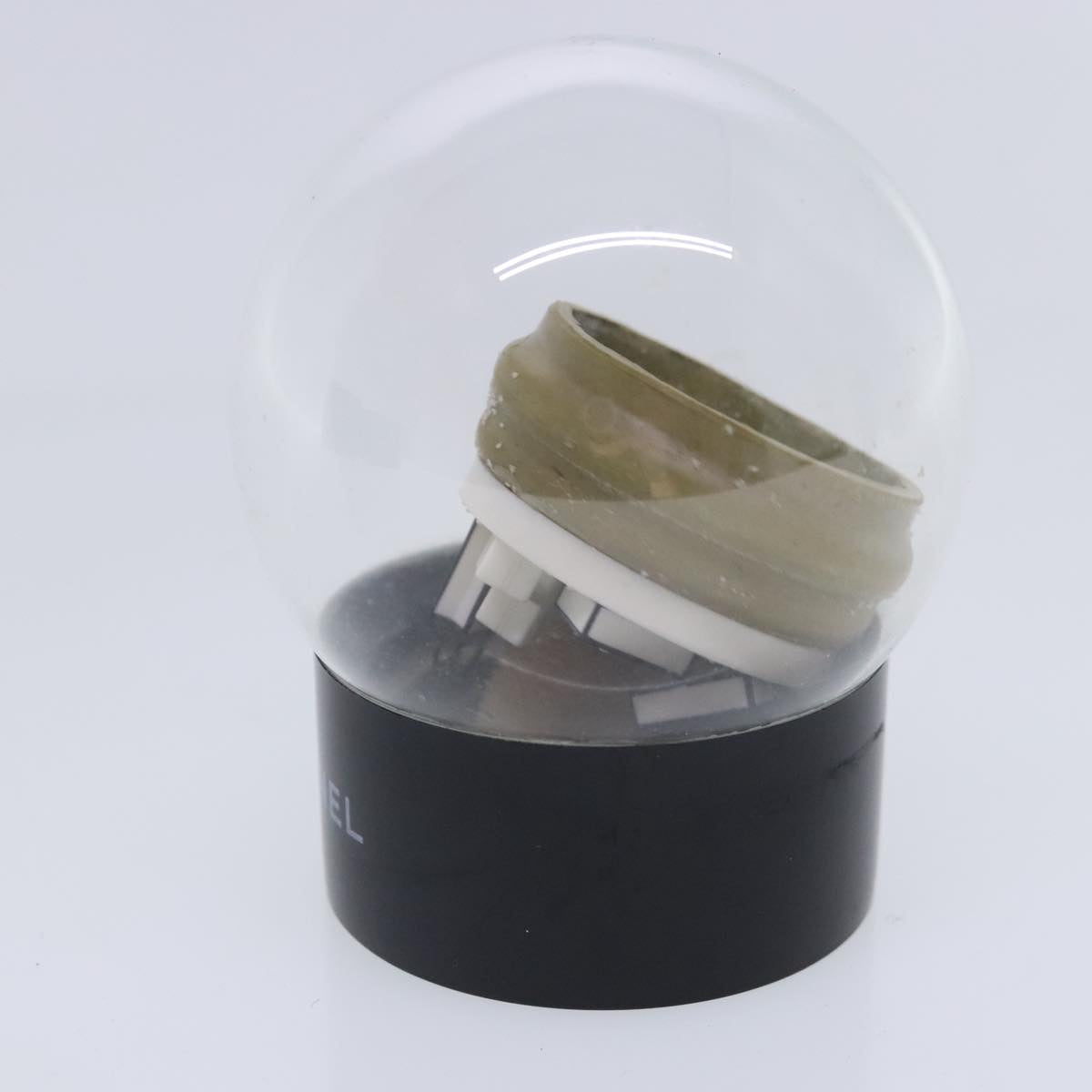 CHANEL Snow Globe 2Set Clear CC bs18933