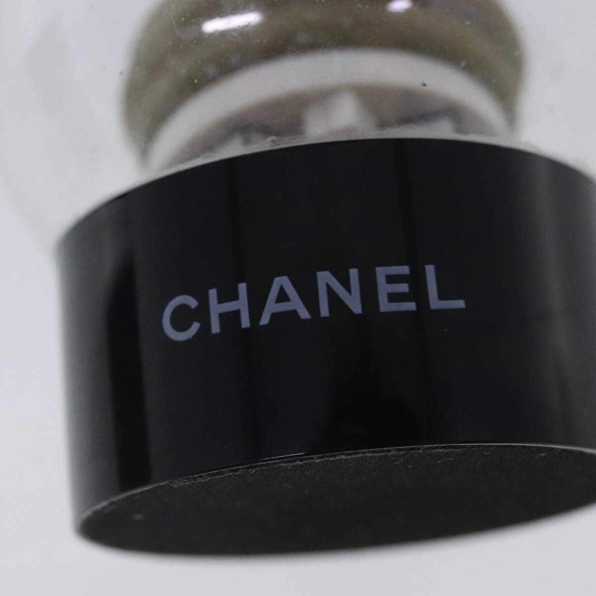 CHANEL Snow Globe 2Set Clear CC bs18933