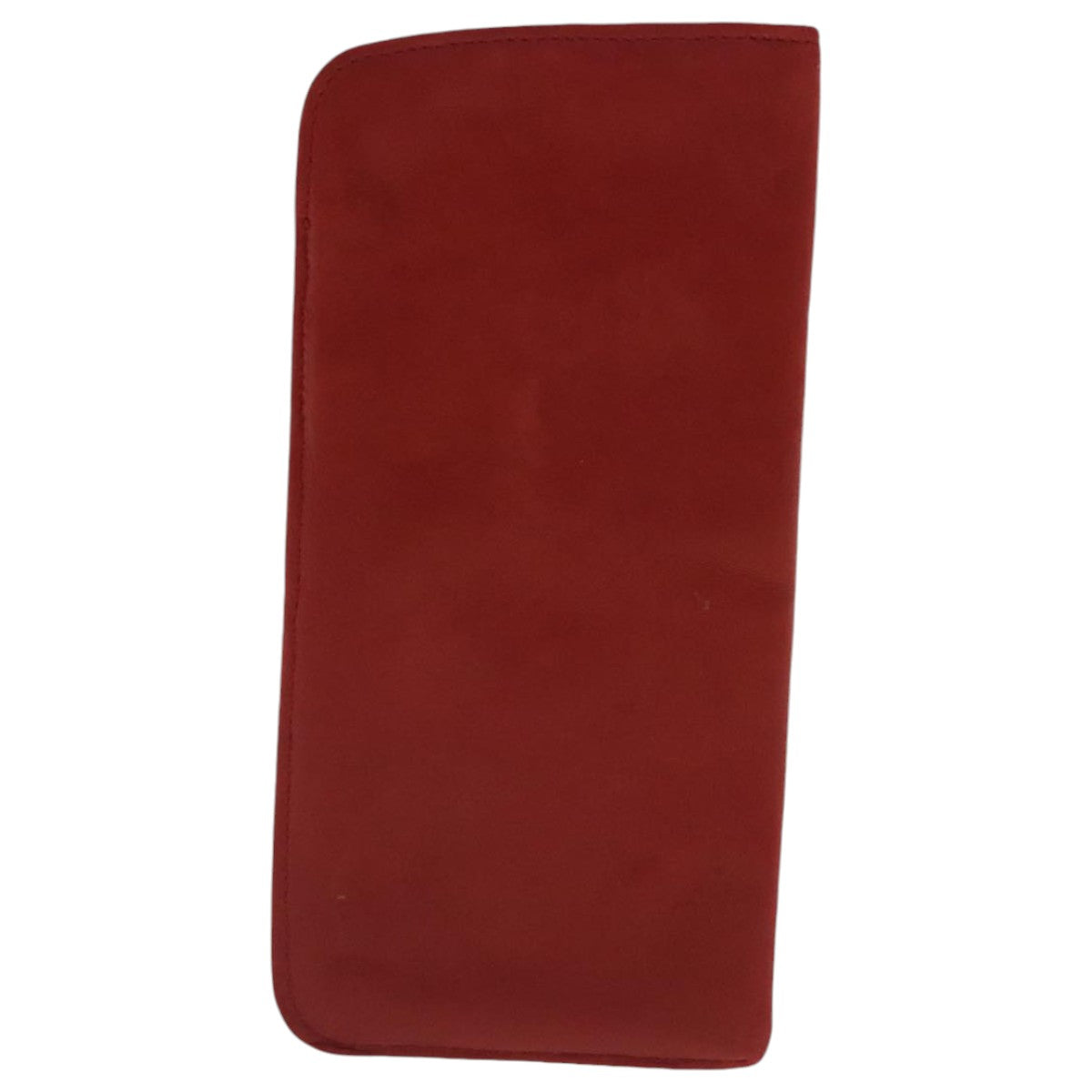 CHANEL Sunglass Case Leather Red CC bs19060