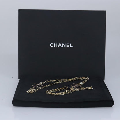 CHANEL Necklace metal Gold Tone CC bs19061