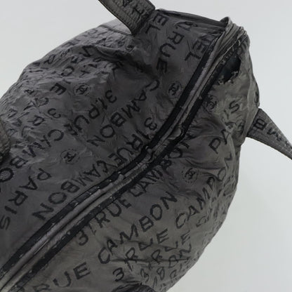 CHANEL Unlimited Tote Bag Nylon Silver CC bs19128