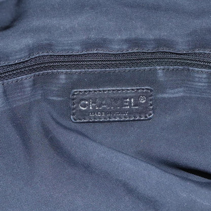 CHANEL Unlimited Shoulder Bag Nylon Silver CC bs19166