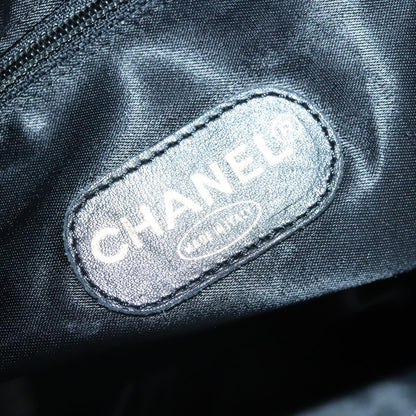 CHANEL COCO Mark Chain Shoulder Bag Suede Black Gold CC bs19433