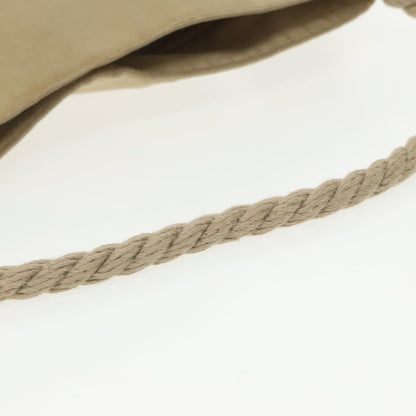 CHANEL Shoulder Bag Canvas Beige CC bs19434